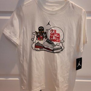 NWT Boys Jordan "It's Gotta Be The Shoes!" Tshirt